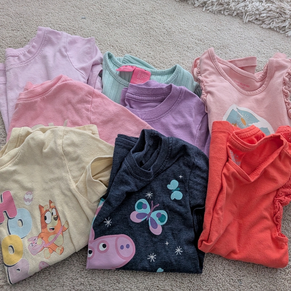 Girls' 4T Short Sleeve Shirts